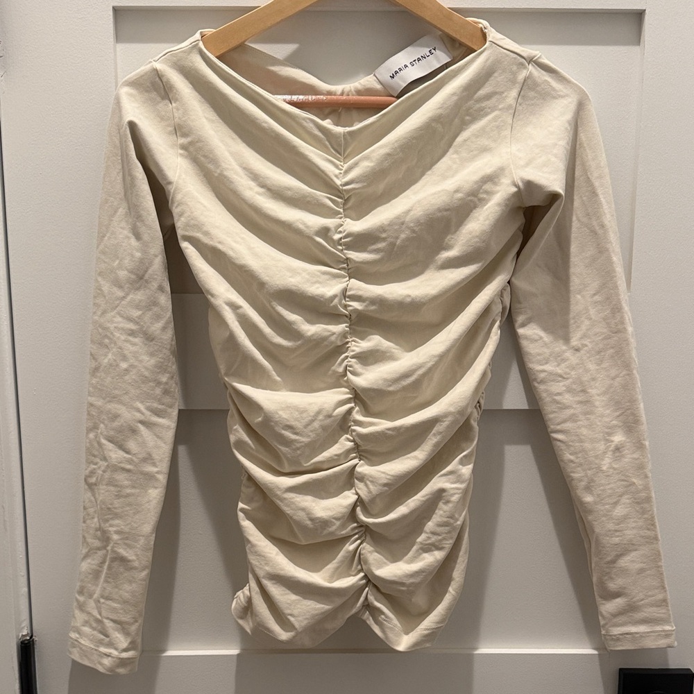 Maria Stanley - Musa Top - Bone - XS